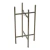 Modern Hexagon Bucket Plant Stand Set of 2 - Stylish and Functional
