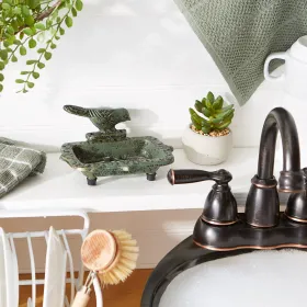 SONGBIRD CAST IRON SOAP DISH