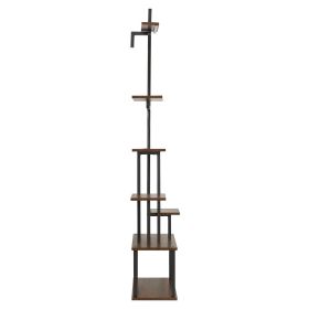 Plant Stand Indoor with Grow Lights, 65.5 in Tall 7-Tiered Lighted Plant Shelf, 2 Pack Metal Corner Plants Holder, 3 Timer & 10 Brightness