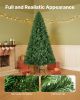 VEVOR Christmas Tree, 7.2ft Artificial Xmas Tree, Full Holiday Decor Trees with 1346 Branch Tips & Sturdy Metal Base for Home Party Office Decoration