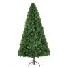 VEVOR Christmas Tree, 7.2ft Artificial Xmas Tree, Full Holiday Decor Trees with 1346 Branch Tips & Sturdy Metal Base for Home Party Office Decoration