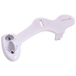 Non-Electric Flow Adjustable Fresh Water Spray Bidet Attachment