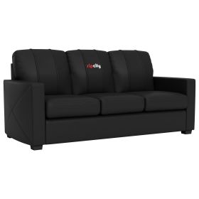 Silver Sofa with Portland Trailblazers Alternate Logo